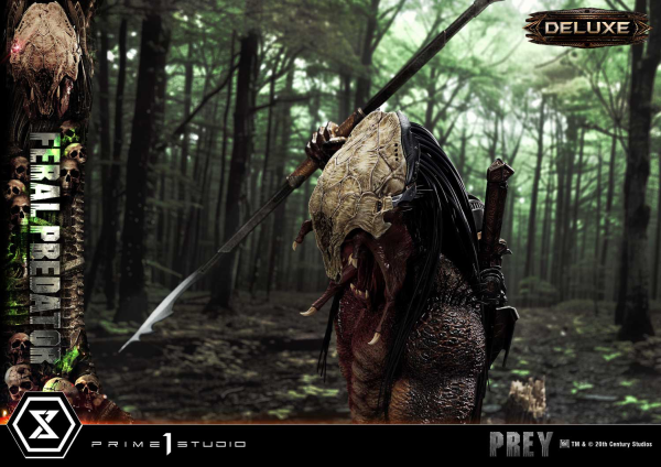 Prime 1 Studio Museum Masterline Prey Feral Predator Deluxe Version(4582647120731)(4582647120731)