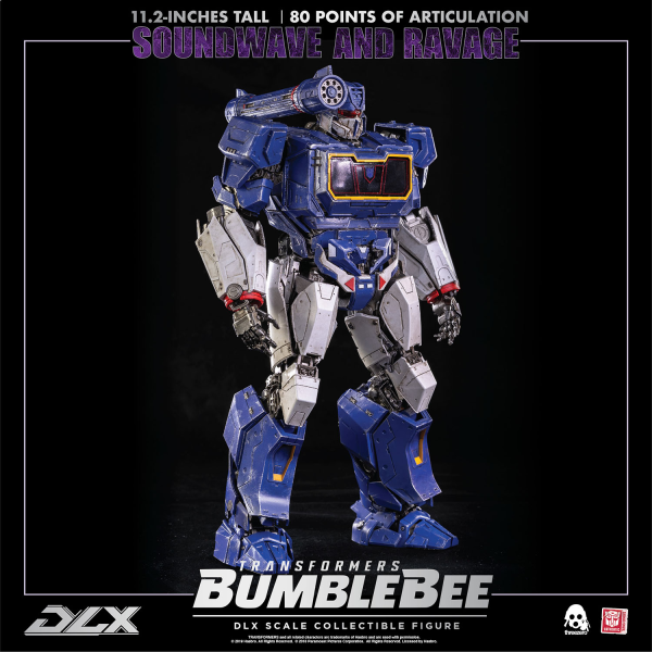 Three Zero Transformers: Bumblebee - DLX Soundwave and Ravage