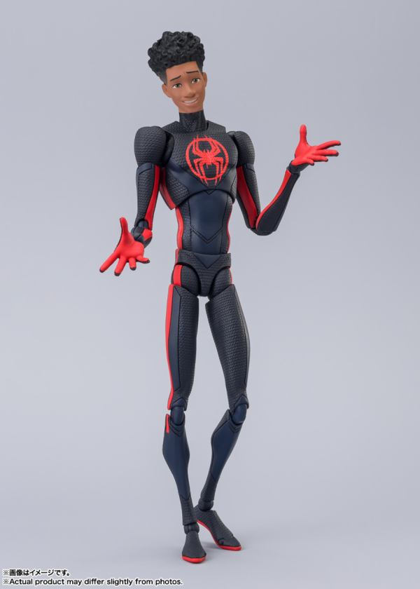 BANDAI Tamashii Spider Man (Miles Morales) World Tour Limited Edition Spider-Man: Across the Spider-Verse, Bandai Spirits S.H.Figuarts