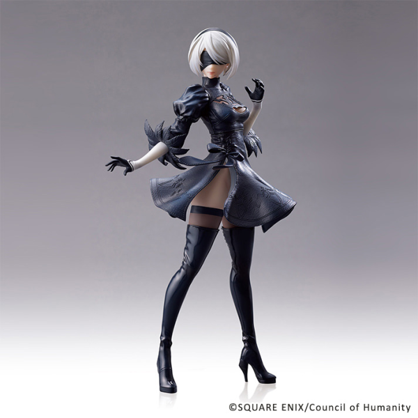 SQUARE ENIX NieR:Automata VER.1.1A Statuette - 2B (YoRHa No. 2 Type B)