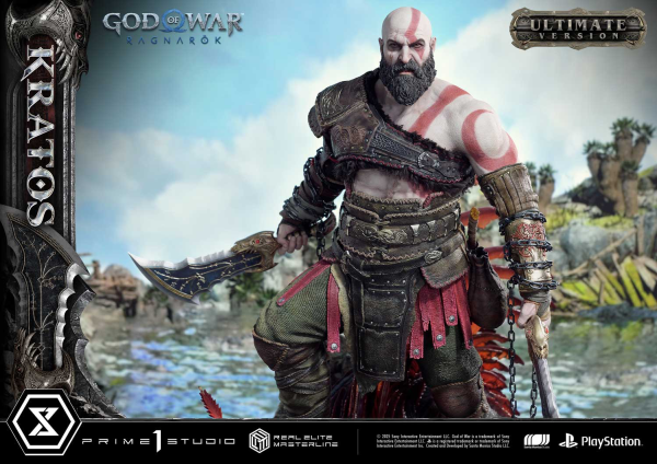 Prime 1 Studio Real Elite Masterline God of War: Ragnarok Kratos Ultimate Bonus Version(4582647120809)(4582647120809)