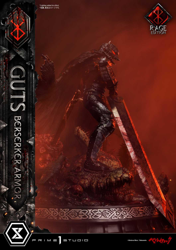 Prime 1 Studio Ultimate Premium Masterline Berserk Guts, Berserker Armor Rage Edition Deluxe Version | 4582535948577