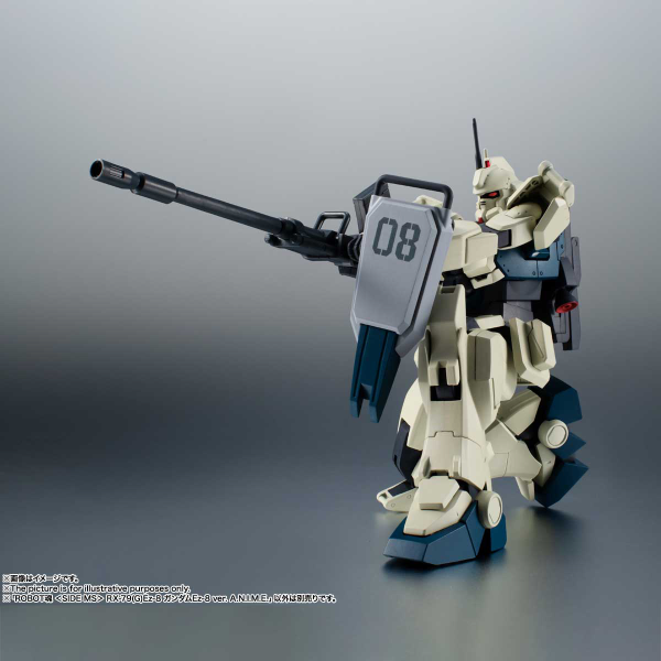 BANDAI Spirits RX-79(G)E-8 Gundam Ez-8 ver. A.N.I.M.E. Mobile Suit Gundam: The 08th MS Team, Bandai Spirits The Robot Spirits