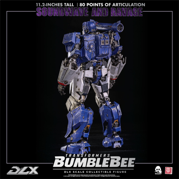 Three Zero Transformers: Bumblebee - DLX Soundwave and Ravage