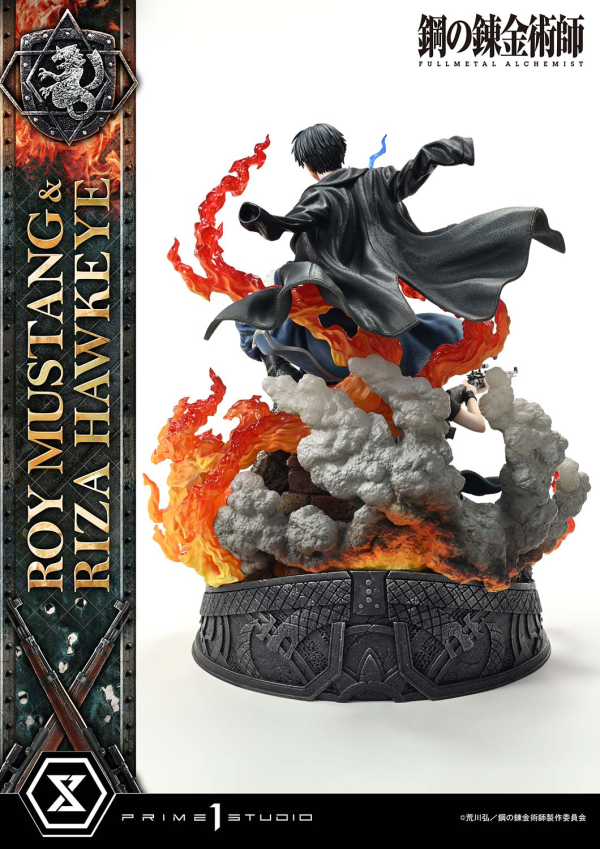 Prime 1 Studio Concept Masterline Fullmetal Alchemist Roy Mustang & Riza Hawkeye DX Bonus Version | 4580708049595