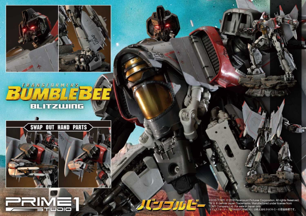 Prime 1 Studio Museum Masterline Transformers: Bumblebee (Film) Blitzwing EX Version | 4562471908088