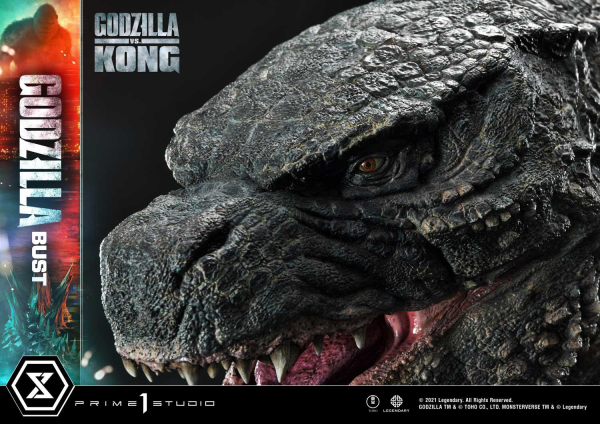 Prime 1 Studio Life Size Bust Godzilla vs Kong (Film) Godzilla Bonus Version | 4580708030975