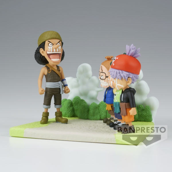 BANDAI Spirits Usopp Pirates "One Piece", Bandai Spirits World Collectable Figure Log Stories