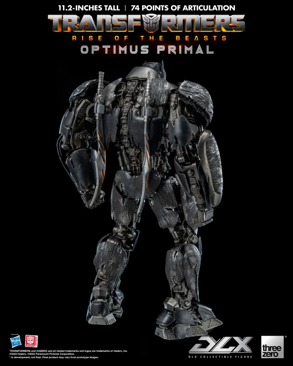 Three Zero Transformers: Rise of the Beasts - DLX Optimus Primal