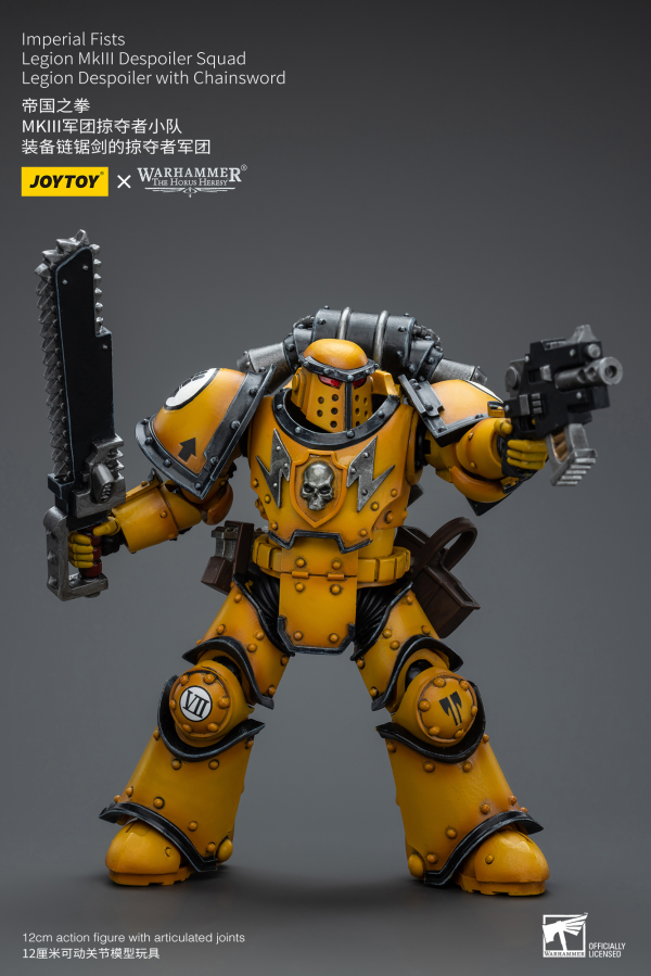 Joy Toy Imperial Fists Legion MkIII Despoiler Squad Legion Despoiler with Chainsword