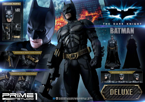 Prime 1 Studio High Definition Museum Masterline The Dark Knight (Film) Batman Deluxe Version(4582535944371)(4582535944371)