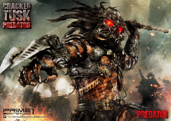 Prime 1 Studio Premium Masterline Predator (Comics) Cracked Tusk Predator | 4562471908118