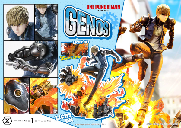 Prime 1 Studio Concept Masterline One-Punch Man Genos Bonus Version(4582647121257)(4582647121257)