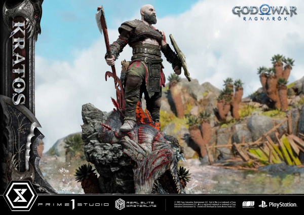 Prime 1 Studio Real Elite Masterline God of War: Ragnarok Kratos Ultimate Bonus Version(4582647120809)(4582647120809)