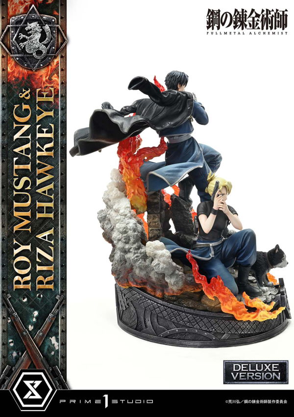 Prime 1 Studio Concept Masterline Fullmetal Alchemist Roy Mustang & Riza Hawkeye DX Bonus Version | 4580708049595