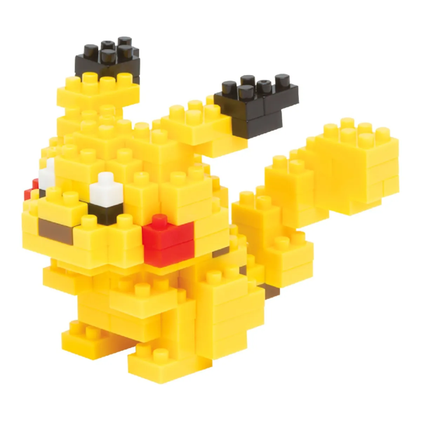 Kawada Pikachu "Pokémon", Nanoblock Pokémon Series (Box/12)(4972825146194)(4972825146194)