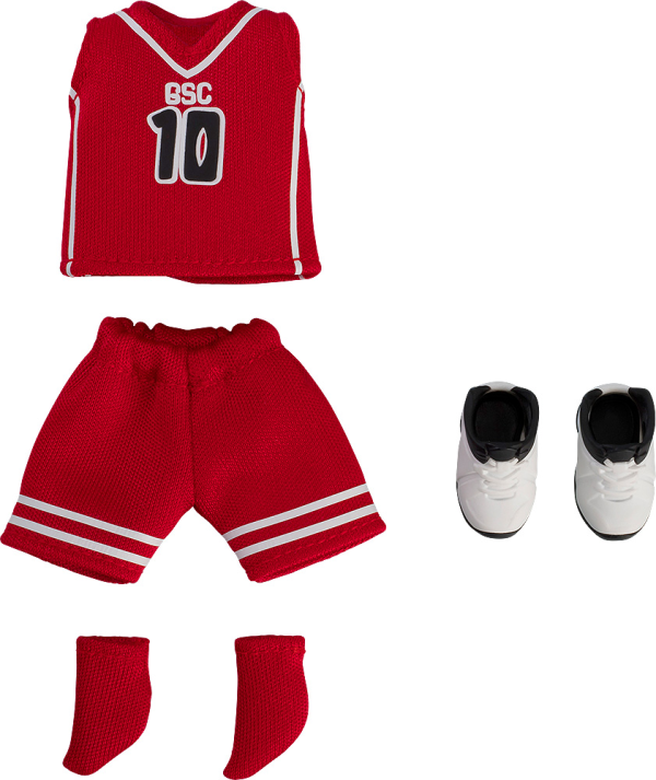 Good Smile Company Nendoroid Doll Outfit Set: Basketball Uniform (Red)