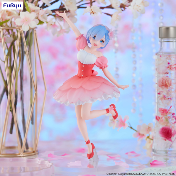 FURYU Corporation Re:ZERO -Starting Life in Another World-　Trio-Try-iT Figure -Rem Cherry Blossom-(re-run) | 4582655073777