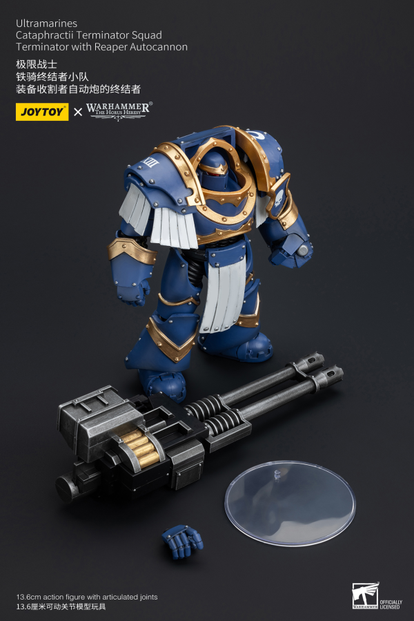 JOYTOY Ultramarines Cataphractii Terminator Squad Terminator with Reaper Autocannon(6973130377486)(6973130377486)