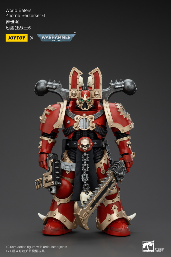 JOYTOY World Eaters Khorne Berzerker 6(6927054400621)(6927054400621)