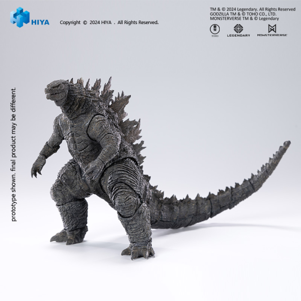 HIYA TOYS Exquisite Basic+ Series None Scale 7 Inch Heat Ray Godzilla Light Ver.(6957534204067)(6957534204067)