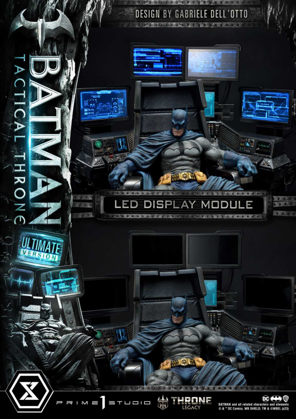 Prime 1 Studio Throne Legacy Batman (Comics) Batman Tactical Throne "Design by Gabriele Dell'Otto" Ultimate Bonus Version | 4580708047317