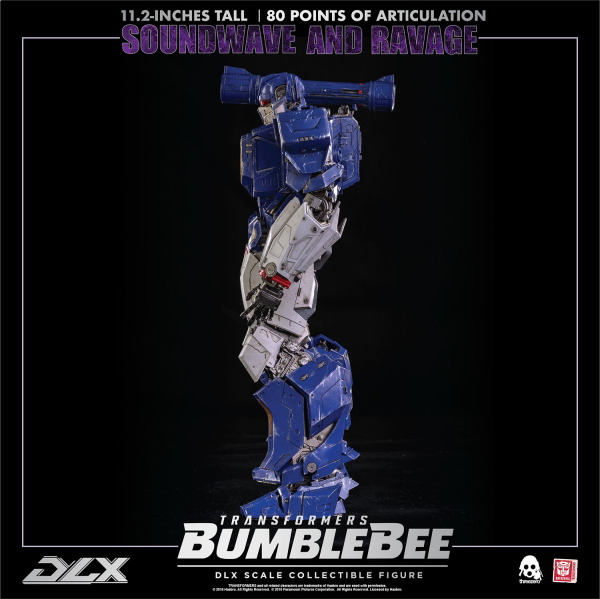 Three Zero Transformers: Bumblebee - DLX Soundwave and Ravage