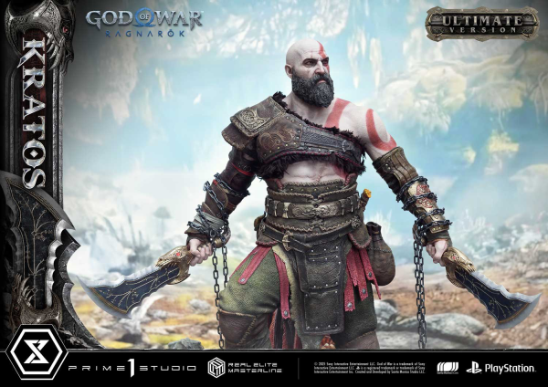 Prime 1 Studio Real Elite Masterline God of War: Ragnarok Kratos Ultimate Bonus Version(4582647120809)(4582647120809)