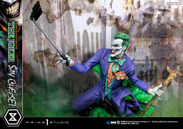 Prime 1 Studio Museum Masterline Batman (Comics) The Joker - Say Cheese DX Bonus Version | 4580708035123