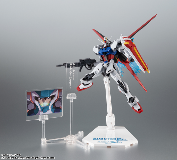 BANDAI Tamashii GAT-X105+AQM/E-X01 Aile Strike Gundam ver. A.N.I.M.E. ~Robot Spirits 15th Anniversary~ "Mobile Suit Gundam Seed", TAMASHII NATIONS The Robot Spirits | 4573102655493