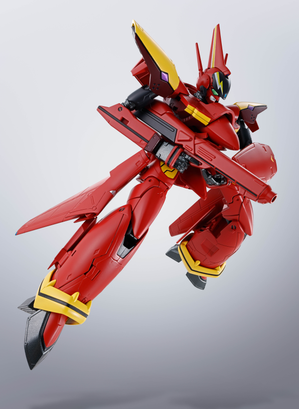 BANDAI Tamashii VF-19 CUSTOM FIRE VALKYRIE "MACROSS 7", TAMASHII NATIONS HI-METAL R