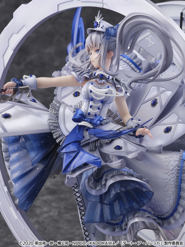 eStream "Date A Bullet" The White Queen -Royal Blue Sapphire Dress Ver.- 1/7 Scale Figure (SHIBUYA SCRAMBLE FIGURE)