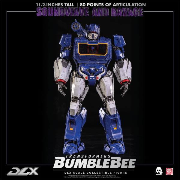 Three Zero Transformers: Bumblebee - DLX Soundwave and Ravage