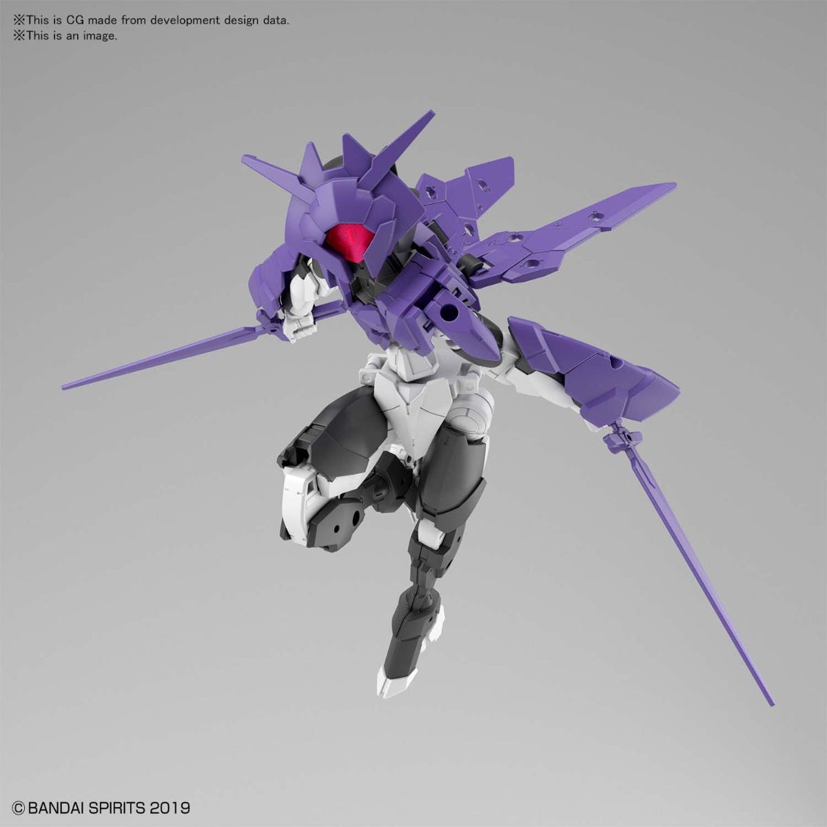 BANDAI Hobby 30MM 1/144 EXM-E7f SPINATIA (FENCER TYPE)