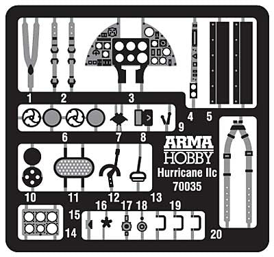 Arma Hobby 1/72 Hawker Hurricane Mk IIc Expert Set