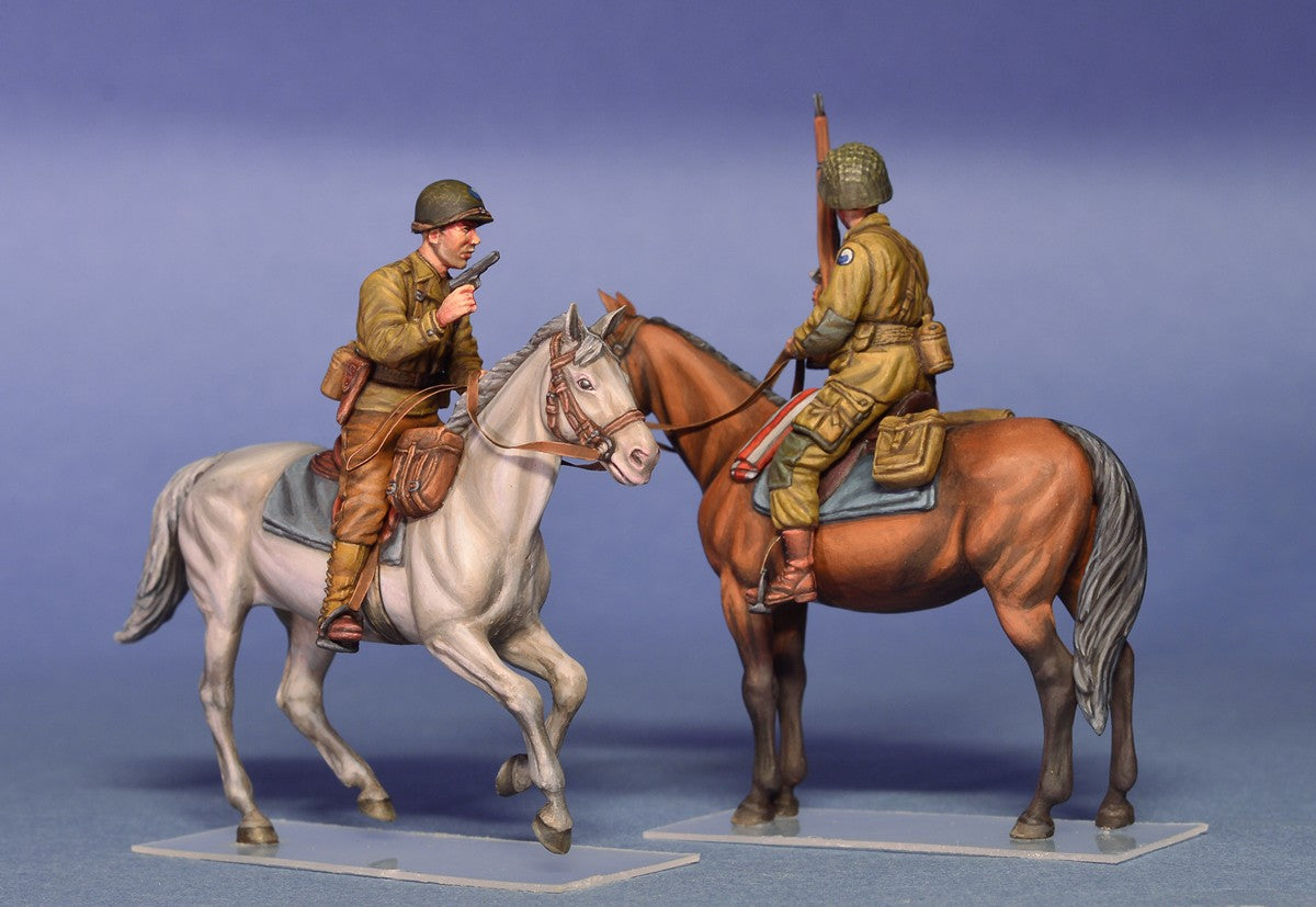 Miniart [35151] 1/35 U.S. Horsemen. Normandy 1944