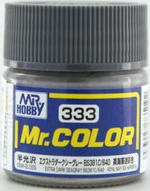 Mr Hobby Mr. Color 333 - Extra Dark Seagray BS381C 640 (Semi-Gloss/Aircraft)