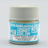 Mr Hobby AQUEOUS HOBBY COLOR - H51 GLOSS LIGHT GULL GRAY (US NAVY AIRCRAFT)