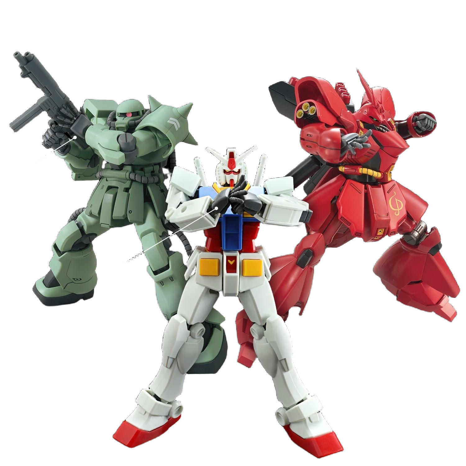 BANDAI Hobby OPTION PARTS SET GUNPLA 04 (BUILD HANDS ROUND)