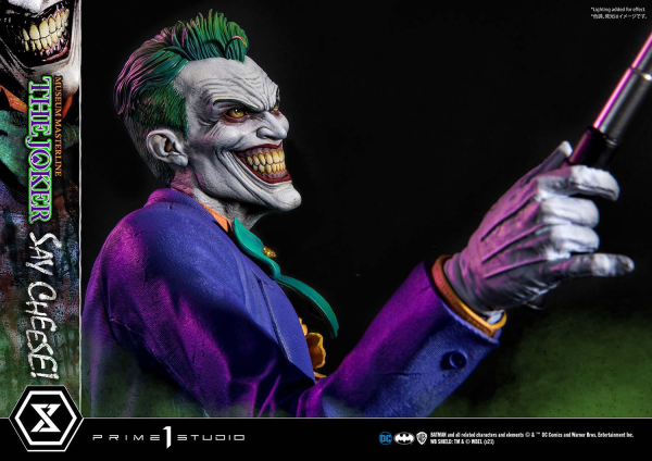 Prime 1 Studio Museum Masterline Batman (Comics) The Joker - Say Cheese DX Bonus Version | 4580708035123