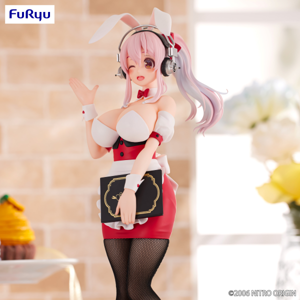 FURYU Corporation SUPER SONICO　BiCute Bunnies Figure -SUPER SONICO Waitress ver.-