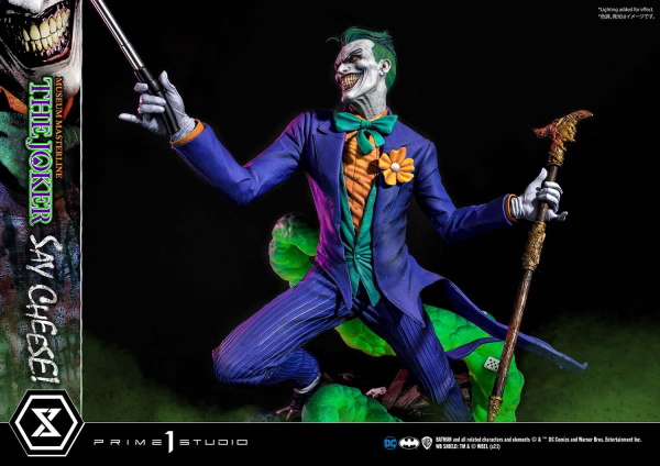 Prime 1 Studio Museum Masterline Batman (Comics) The Joker - Say Cheese DX Bonus Version | 4580708035123