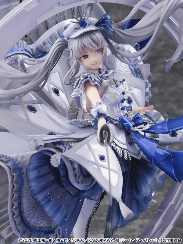 eStream "Date A Bullet" The White Queen -Royal Blue Sapphire Dress Ver.- 1/7 Scale Figure (SHIBUYA SCRAMBLE FIGURE)