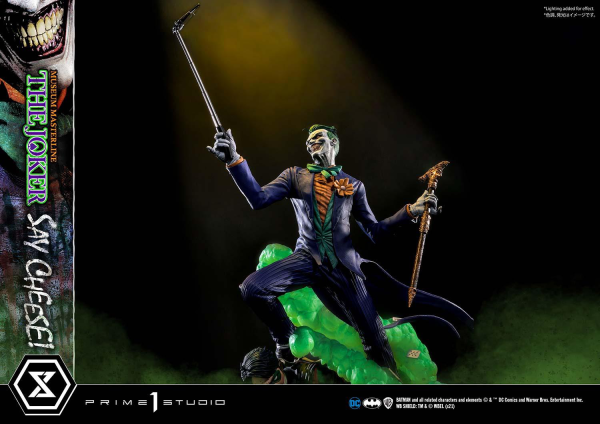 Prime 1 Studio Museum Masterline Batman (Comics) The Joker - Say Cheese DX Bonus Version | 4580708035123