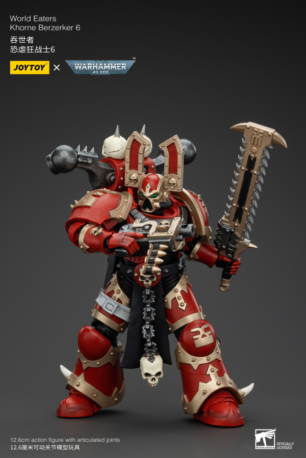 JOYTOY World Eaters Khorne Berzerker 6(6927054400621)(6927054400621)