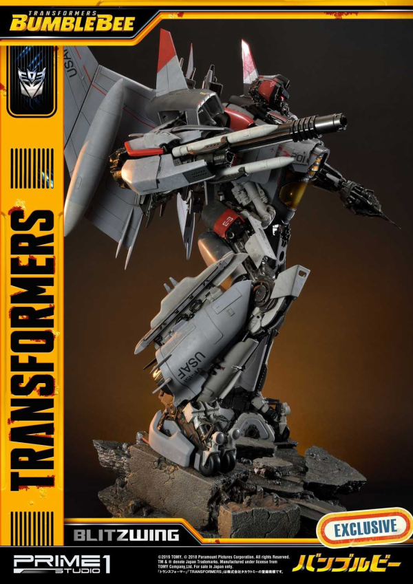 Prime 1 Studio Museum Masterline Transformers: Bumblebee (Film) Blitzwing EX Version | 4562471908088