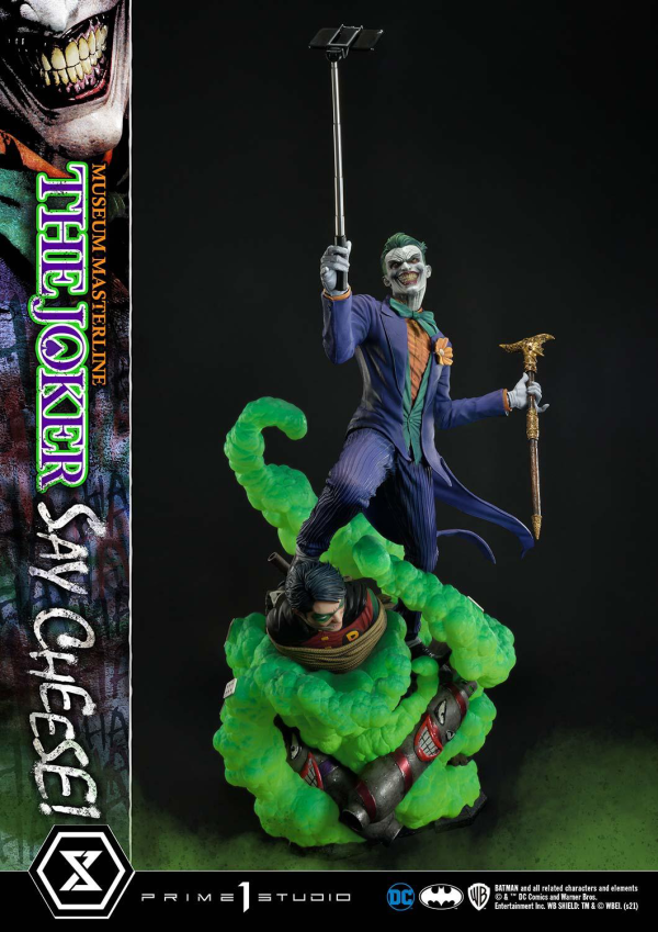 Prime 1 Studio Museum Masterline Batman (Comics) The Joker - Say Cheese DX Bonus Version | 4580708035123