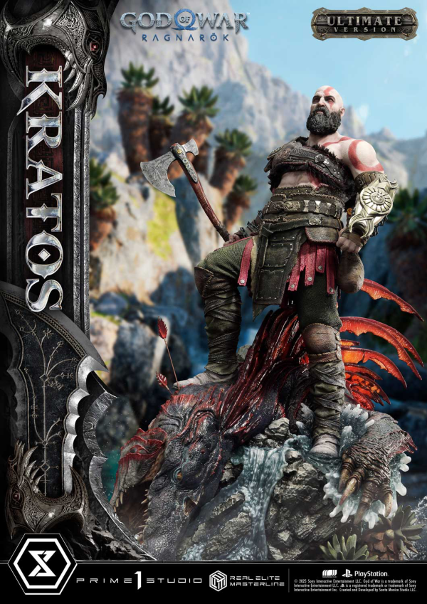 Prime 1 Studio Real Elite Masterline God of War: Ragnarok Kratos Ultimate Version(4582647120793)(4582647120793)