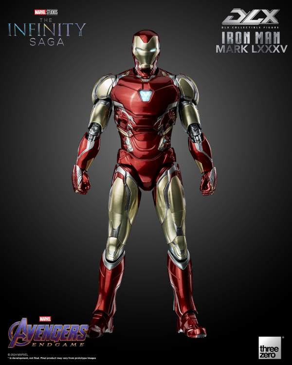 Three Zero Marvel Studios: The Infinity Saga: DLX Iron Man Mark 85