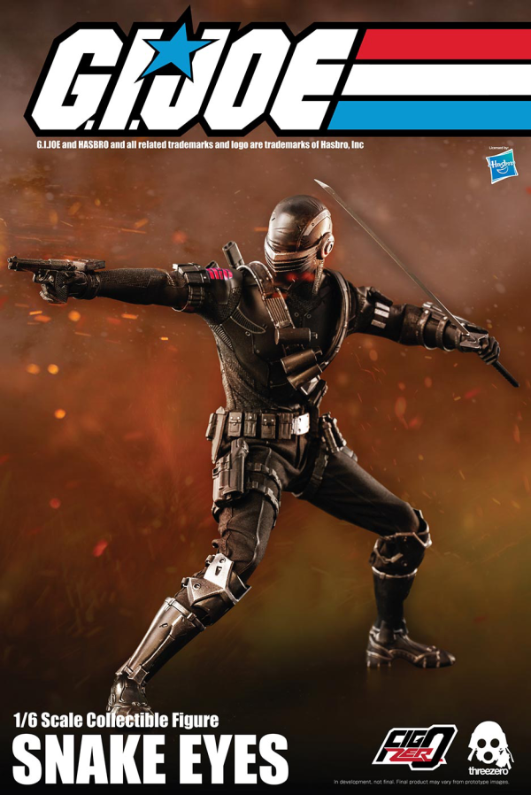 Three Zero G.I. Joe: A Real American Hero — 1/6 Snake Eyes